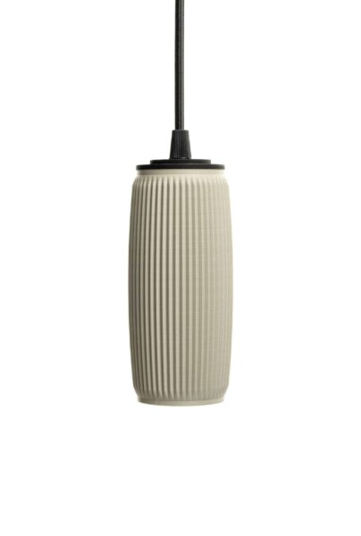 Hanglamp Rib 15cm Greige 001 scaled 1
