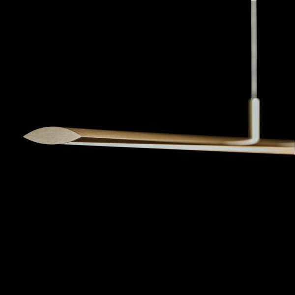 Holtkoetter led leuchte epsilon rr eloxal messing 9231 1 19